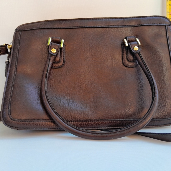 Vintage Cornell bag light brown leather - Picture 2 of 4